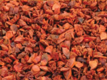 REDDISH BROKEN STAR ANISE